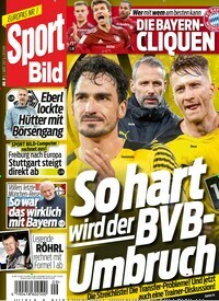 Titelbild der Ausgabe 9/2022 von Sport Bild. Diese Zeitschrift und viele weitere Sportmagazine als Abo oder epaper bei United Kiosk online kaufen.