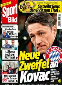 Titelbild der Ausgabe 12/2019 von Sport Bild. Diese Zeitschrift und viele weitere Sportmagazine als Abo oder epaper bei United Kiosk online kaufen.