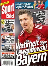 Titelbild der Ausgabe 15/2022 von Sport Bild. Diese Zeitschrift und viele weitere Sportmagazine als Abo oder epaper bei United Kiosk online kaufen.