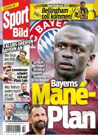 Titelbild der Ausgabe 22/2022 von Sport Bild. Diese Zeitschrift und viele weitere Sportmagazine als Abo oder epaper bei United Kiosk online kaufen.