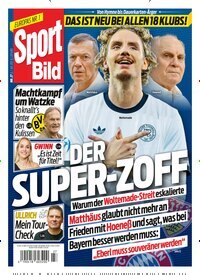 Titelbild der Ausgabe 27/2025 von Sport Bild. Diese Zeitschrift und viele weitere Sportmagazine als Abo oder epaper bei United Kiosk online kaufen.