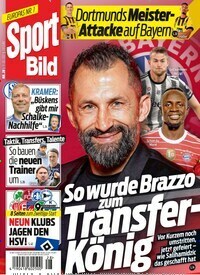 Titelbild der Ausgabe 28/2022 von Sport Bild. Diese Zeitschrift und viele weitere Sportmagazine als Abo oder epaper bei United Kiosk online kaufen.