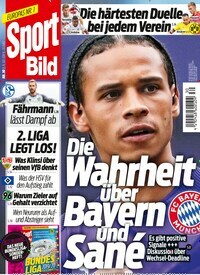 Titelbild der Ausgabe 30/2019 von Sport Bild. Diese Zeitschrift und viele weitere Sportmagazine als Abo oder epaper bei United Kiosk online kaufen.