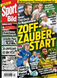 Titelbild der Ausgabe 31/2022 von Sport Bild. Diese Zeitschrift und viele weitere Sportmagazine als Abo oder epaper bei United Kiosk online kaufen.