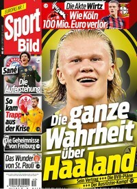 Titelbild der Ausgabe 40/2021 von Sport Bild. Diese Zeitschrift und viele weitere Sportmagazine als Abo oder epaper bei United Kiosk online kaufen.
