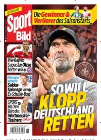 Titelbild der Ausgabe 40/2026 von Sport Bild. Diese Zeitschrift und viele weitere Sportmagazine als Abo oder epaper bei United Kiosk online kaufen.