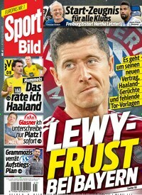 Titelbild der Ausgabe 41/2021 von Sport Bild. Diese Zeitschrift und viele weitere Sportmagazine als Abo oder epaper bei United Kiosk online kaufen.