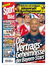 Titelbild der Ausgabe 44/2025 von Sport Bild. Diese Zeitschrift und viele weitere Sportmagazine als Abo oder epaper bei United Kiosk online kaufen.