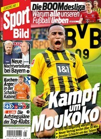 Titelbild der Ausgabe 45/2022 von Sport Bild. Diese Zeitschrift und viele weitere Sportmagazine als Abo oder epaper bei United Kiosk online kaufen.