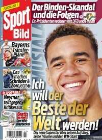 Titelbild der Ausgabe 47/2022 von Sport Bild. Diese Zeitschrift und viele weitere Sportmagazine als Abo oder epaper bei United Kiosk online kaufen.