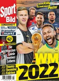 Titelbild der Ausgabe 1/2022 von Sport Bild Sonderheft. Diese Zeitschrift und viele weitere Sportmagazine als Abo oder epaper bei United Kiosk online kaufen.