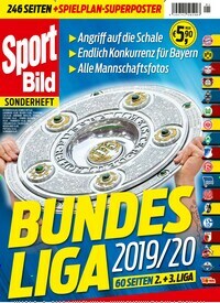 Titelbild der Ausgabe 1/2019 von Sport Bild Sonderheft Fussball Bundesliga. Diese Zeitschrift und viele weitere Sportmagazine als Abo oder epaper bei United Kiosk online kaufen.