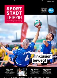Titelbild der Ausgabe 2/2025 von SportStadt Leipzig. Diese Zeitschrift und viele weitere Lifestylemagazine und Peoplemagazine als Abo oder epaper bei United Kiosk online kaufen.