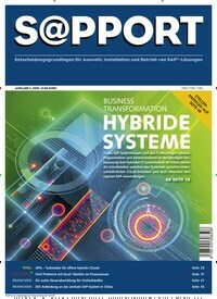 Titelbild der Ausgabe 11/2019 von S@PPORT. Diese Zeitschrift und viele weitere Businessmagazine als Abo oder epaper bei United Kiosk online kaufen.