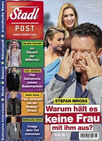 Titelbild der Ausgabe 1/2023 von StadlPost. Diese Zeitschrift und viele weitere Frauenzeitschriften als Abo oder epaper bei United Kiosk online kaufen.