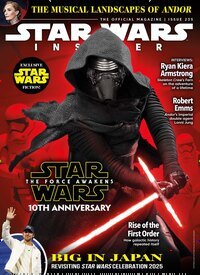 Titelbild der Ausgabe 235/2025 von Star Wars Insider. Diese Zeitschrift und viele weitere Reisemagazine, Freizeitmagazine und Wissensmagazine als Abo oder epaper bei United Kiosk online kaufen.