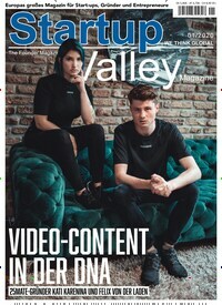 Titelbild der Ausgabe 1/2020 von Startup Valley News. Diese Zeitschrift und viele weitere Wirtschaftsmagazine und Politikmagazine als Abo oder epaper bei United Kiosk online kaufen.