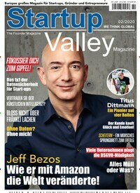 Titelbild der Ausgabe 2/2020 von Startup Valley News. Diese Zeitschrift und viele weitere Wirtschaftsmagazine und Politikmagazine als Abo oder epaper bei United Kiosk online kaufen.