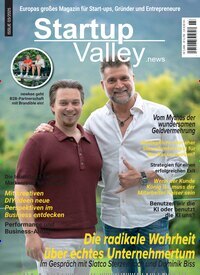 Titelbild der Ausgabe 3/2025 von Startup Valley News. Diese Zeitschrift und viele weitere Wirtschaftsmagazine und Politikmagazine als Abo oder epaper bei United Kiosk online kaufen.
