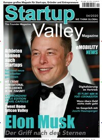 Titelbild der Ausgabe 4/2020 von Startup Valley News. Diese Zeitschrift und viele weitere Wirtschaftsmagazine und Politikmagazine als Abo oder epaper bei United Kiosk online kaufen.