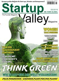 Titelbild der Ausgabe 5/2019 von Startup Valley News. Diese Zeitschrift und viele weitere Wirtschaftsmagazine und Politikmagazine als Abo oder epaper bei United Kiosk online kaufen.