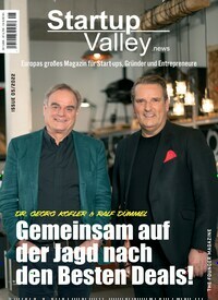 Titelbild der Ausgabe 5/2022 von Startup Valley News. Diese Zeitschrift und viele weitere Wirtschaftsmagazine und Politikmagazine als Abo oder epaper bei United Kiosk online kaufen.