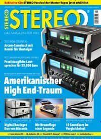 Titelbild der Ausgabe 1/2024 von Stereo. Diese Zeitschrift und viele weitere Audiomagazine, Filmmagazine und Fotozeitschriften als Abo oder epaper bei United Kiosk online kaufen.