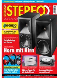 Titelbild der Ausgabe 8/2026 von Stereo. Diese Zeitschrift und viele weitere Audiomagazine, Filmmagazine und Fotozeitschriften als Abo oder epaper bei United Kiosk online kaufen.
