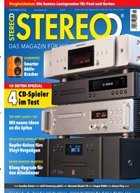 Titelbild der Ausgabe 9/2026 von Stereo. Diese Zeitschrift und viele weitere Audiomagazine, Filmmagazine und Fotozeitschriften als Abo oder epaper bei United Kiosk online kaufen.