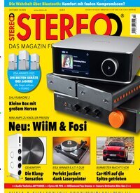 Titelbild der Ausgabe 10/2025 von Stereo. Diese Zeitschrift und viele weitere Audiomagazine, Filmmagazine und Fotozeitschriften als Abo oder epaper bei United Kiosk online kaufen.