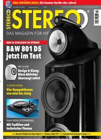Titelbild der Ausgabe 10/2026 von Stereo. Diese Zeitschrift und viele weitere Audiomagazine, Filmmagazine und Fotozeitschriften als Abo oder epaper bei United Kiosk online kaufen.