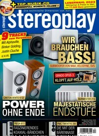 Titelbild der Ausgabe 12/2022 von Stereoplay. Diese Zeitschrift und viele weitere Audiomagazine, Filmmagazine und Fotozeitschriften als Abo oder epaper bei United Kiosk online kaufen.