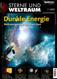 Titelbild der Ausgabe 7/2020 von Sterne und Weltraum. Diese Zeitschrift und viele weitere Reisemagazine, Freizeitmagazine und Wissensmagazine als Abo oder epaper bei United Kiosk online kaufen.