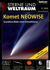 Titelbild der Ausgabe 9/2020 von Sterne und Weltraum. Diese Zeitschrift und viele weitere Reisemagazine, Freizeitmagazine und Wissensmagazine als Abo oder epaper bei United Kiosk online kaufen.