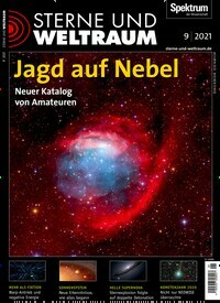 Titelbild der Ausgabe 9/2021 von Sterne und Weltraum. Diese Zeitschrift und viele weitere Reisemagazine, Freizeitmagazine und Wissensmagazine als Abo oder epaper bei United Kiosk online kaufen.