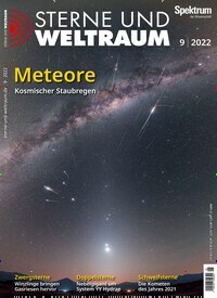Titelbild der Ausgabe 9/2022 von Sterne und Weltraum. Diese Zeitschrift und viele weitere Reisemagazine, Freizeitmagazine und Wissensmagazine als Abo oder epaper bei United Kiosk online kaufen.
