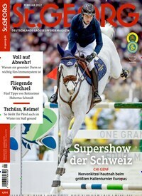 Titelbild der Ausgabe 20/2022 von St.Georg. Diese Zeitschrift und viele weitere Sportmagazine als Abo oder epaper bei United Kiosk online kaufen.