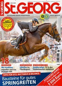 Titelbild der Ausgabe 60/2018 von St.GEORG. Diese Zeitschrift und viele weitere Sportmagazine als Abo oder epaper bei United Kiosk online kaufen.