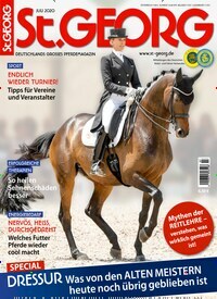 Titelbild der Ausgabe 70/2020 von St.Georg. Diese Zeitschrift und viele weitere Sportmagazine als Abo oder epaper bei United Kiosk online kaufen.