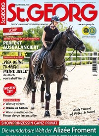 Titelbild der Ausgabe 110/2018 von St.GEORG. Diese Zeitschrift und viele weitere Sportmagazine als Abo oder epaper bei United Kiosk online kaufen.