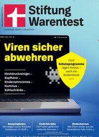 Titelbild der Ausgabe 3/2026 von Stiftung Warentest. Diese Zeitschrift und viele weitere Wirtschaftsmagazine und Politikmagazine als Abo oder epaper bei United Kiosk online kaufen.