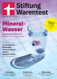 Titelbild der Ausgabe 7/2026 von Stiftung Warentest. Diese Zeitschrift und viele weitere Wirtschaftsmagazine und Politikmagazine als Abo oder epaper bei United Kiosk online kaufen.