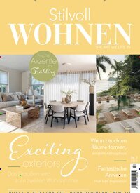 Titelbild der Ausgabe 3/2026 von Stilvoll wohnen. Diese Zeitschrift und viele weitere Gartenzeitschriften und Wohnzeitschriften als Abo oder epaper bei United Kiosk online kaufen.