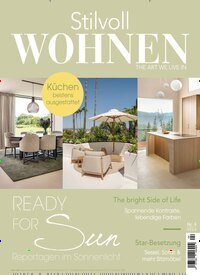 Titelbild der Ausgabe 4/2026 von Stilvoll wohnen. Diese Zeitschrift und viele weitere Gartenzeitschriften und Wohnzeitschriften als Abo oder epaper bei United Kiosk online kaufen.