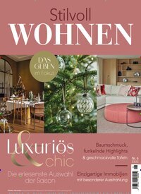 Titelbild der Ausgabe 6/2026 von Stilvoll wohnen. Diese Zeitschrift und viele weitere Gartenzeitschriften und Wohnzeitschriften als Abo oder epaper bei United Kiosk online kaufen.