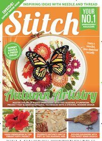 Titelbild der Ausgabe 5/2025 von Stitch. Diese Zeitschrift und viele weitere Modemagazine und DIY-Magazine als Abo oder epaper bei United Kiosk online kaufen.