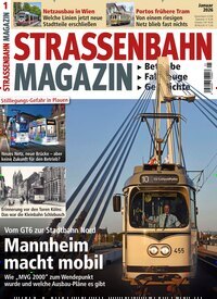 Titelbild der Ausgabe 1/2026 von Strassenbahn Magazin. Diese Zeitschrift und viele weitere Reisemagazine, Freizeitmagazine und Wissensmagazine als Abo oder epaper bei United Kiosk online kaufen.