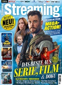 Titelbild der Ausgabe 2/2023 von Streaming. Diese Zeitschrift und viele weitere Programmzeitschriften als Abo oder epaper bei United Kiosk online kaufen.