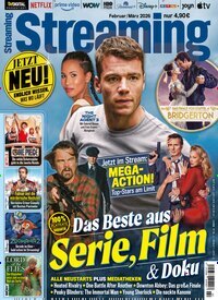 Titelbild der Ausgabe 2/2026 von Streaming. Diese Zeitschrift und viele weitere Programmzeitschriften als Abo oder epaper bei United Kiosk online kaufen.