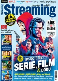 Titelbild der Ausgabe 3/2021 von Streaming. Diese Zeitschrift und viele weitere Programmzeitschriften als Abo oder epaper bei United Kiosk online kaufen.